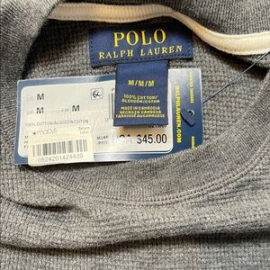 Polo by Ralph Lauren Gray Long Sleeve Shirt